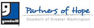 Become a monthly donor by joining Goodwill of Greater Washington's Partners of Hope