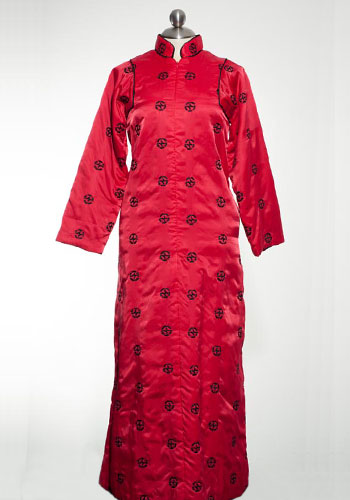 Fashion of Goodwill - Shanghai Chic Red Asian Odette Barsa Dress 
