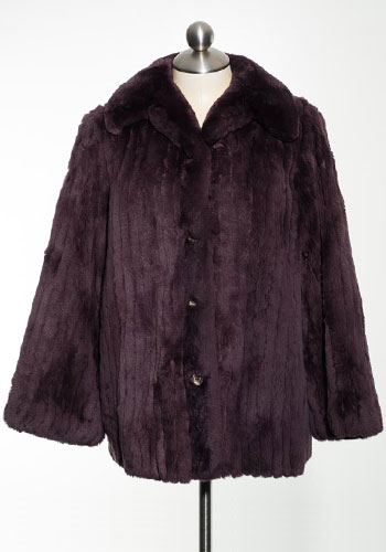 Fashion of Goodwill - Ms. Hannigan Luxe Chocolate Fur Coat by Rosendorf/Evans