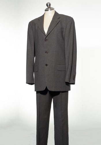 Fashion of Goodwill - Brawny Brown Designer Valentino Men’s Suit