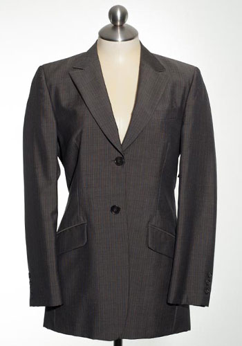 Fashion of Goodwill - Charming and In Charge Brown and Blue Women’s Brooks Brother’s Suit Jacket