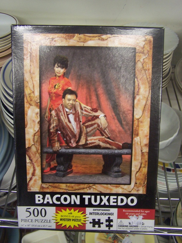 bacon tuxedo