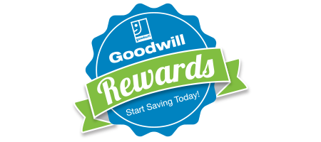 Sign-up for the Goodwill  Rewards Club