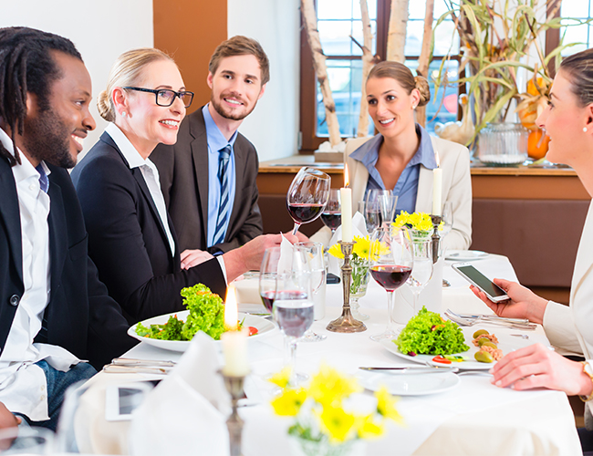Business Meal Etiquette - Goodwill of Greater Washington