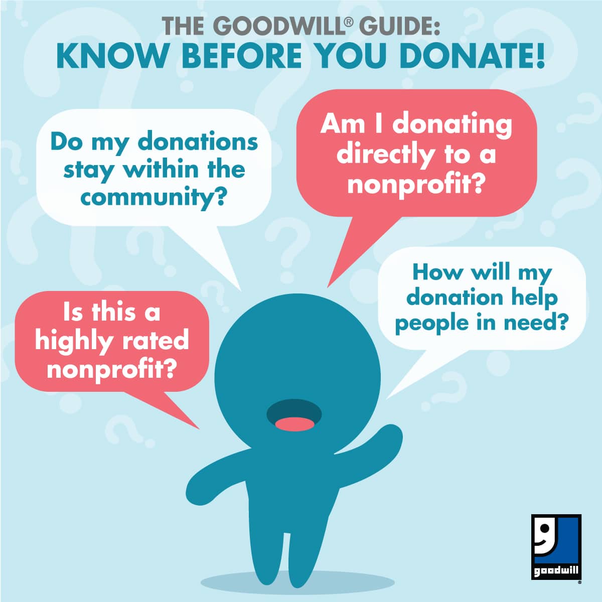 10 Tips for Making a Year End Donation to Goodwill