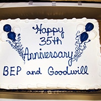Goodwill Celebrates 35 Years at the Bureau of Engraving & Printing