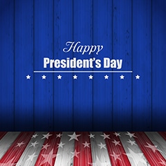 presidents day themed stock image