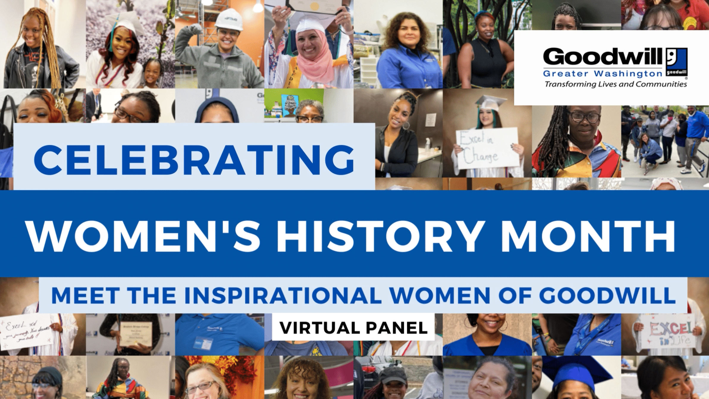 Women’s History Month Goodwill Virtual Panel 2023