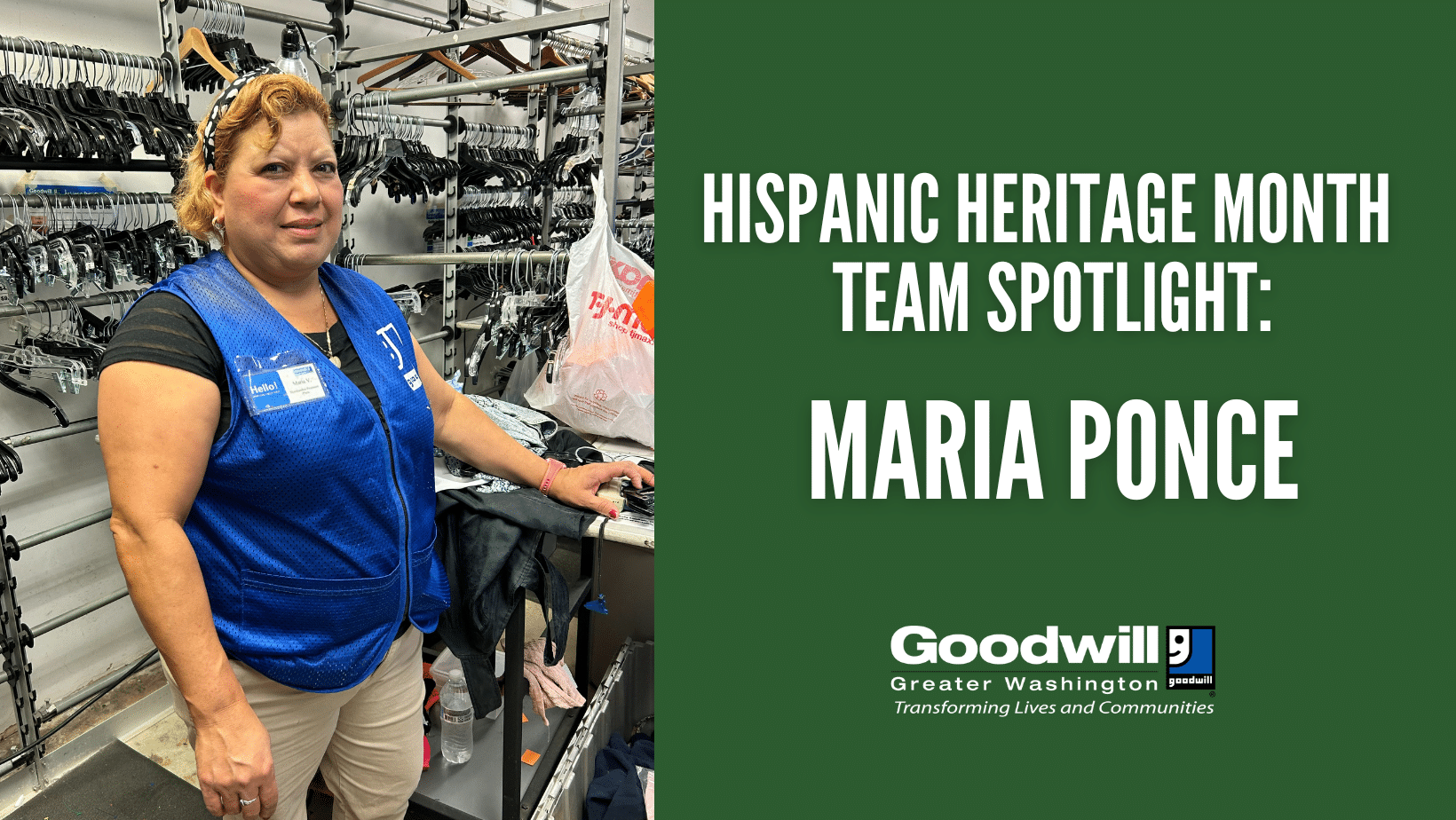 Hispanic Heritage Month Spotlight: Meet Maria Ponce