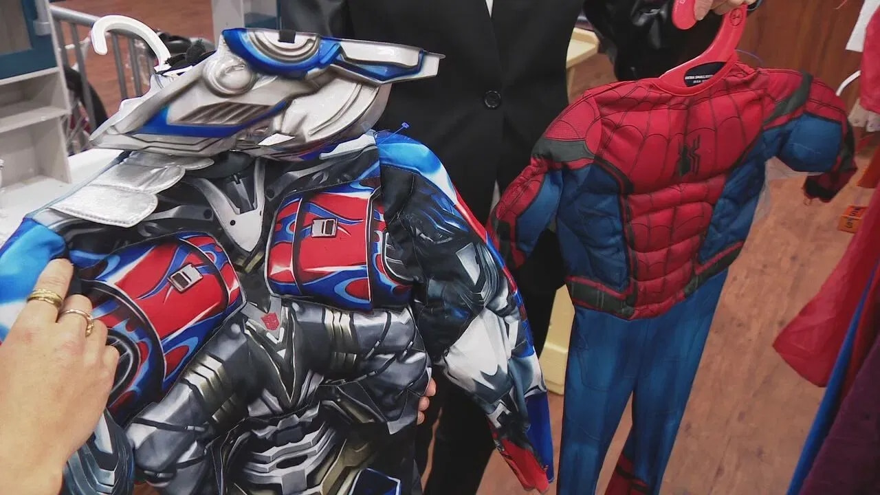 Find complete costumes like Spiderman or Captain America at Goodwill of Greater Washington.