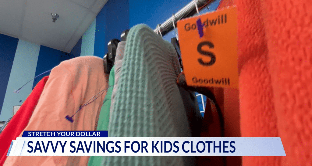 Save shopping for kids clothes at Goodwill of Greater Washington.