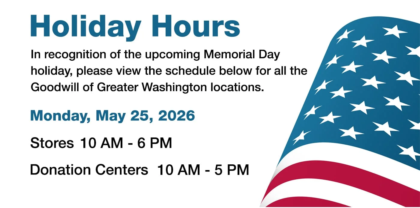 Memorial Day holiday hours
